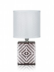 В-HS7888 brown+white shade, размер: 130*130*270мм [01104526]