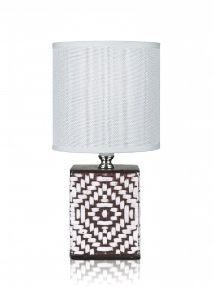 В-HS7888 brown+white shade, размер: 130*130*270мм [01104526]