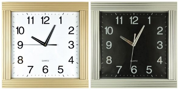 WS-7030 (в кор.8шт.) - Часы настенные квадратные, [01087424]