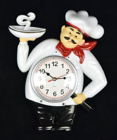 МС068 (в кор.6шт.) - Часы настенные &amp;quot;Шеф-повар&amp;quot;, р [01086818]