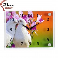 2026-308 (в кор.10шт.) - Часы настенные&amp;quot;Воркующие [01081886]