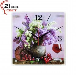 3535-414 (в кор.10шт.) - Часы настенные квадрат.&amp;quot;С [01082897]