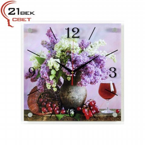 3535-414 (в кор.10шт.) - Часы настенные квадрат.&amp;quot;С [01082897]