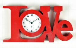 МС107 (в кор.6шт.) - Часы настенные &amp;quot;LOVE&amp;quot;, размер [01086930]