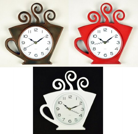 МС1101 MIX (в кор.6шт.) - Часы настенные&amp;quot;Кружка&amp;quot;, [01086819]