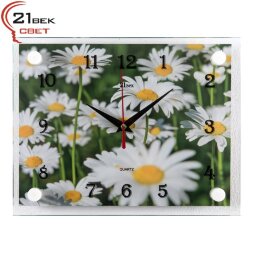 2026-415 (в кор.10шт.) - Часы настенные&amp;quot;Ромашковое [01085232]