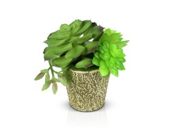 118924 - Цветочная композиция Н=14см [01069353]