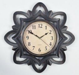 2847-01A-XYM Чёрн.(в уп.6шт.) - Часы настенные, ра [01081292]