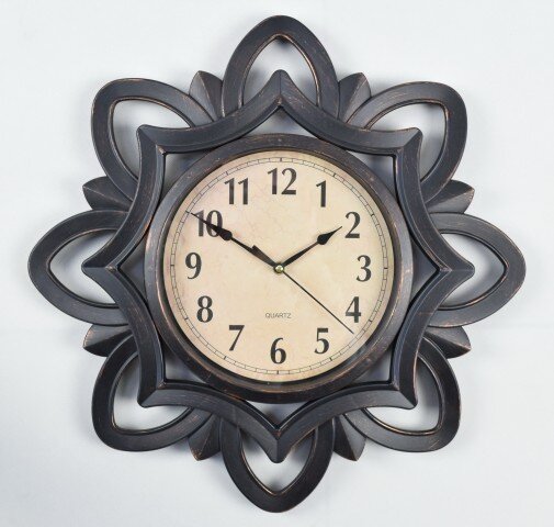 2847-01A-XYM Чёрн.(в уп.6шт.) - Часы настенные, ра [01081292]