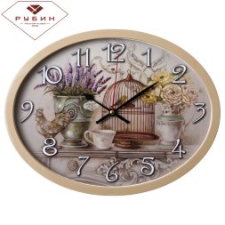 2720-117 (в кор.10шт.) - Часы настенные овальные&amp;quot;П [01086954]