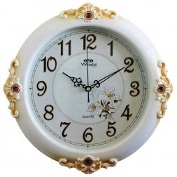 2583R W (в уп.20шт.) - Часы настенные WORLD, кварц [01085531]
