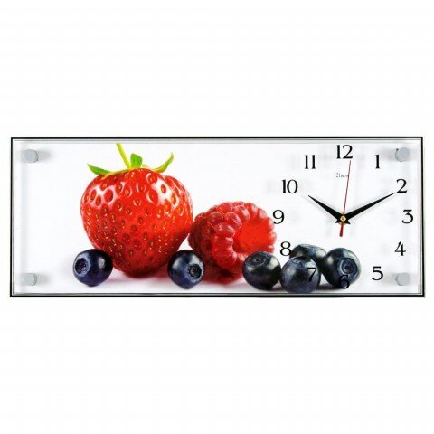 5020-35 (в кор.5шт.) - Часы настенные&amp;quot;Ягоды&amp;quot;21 Век [01072224]