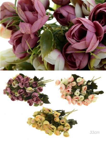 670511 (в уп.2/60шт.) - Цветок искусственный 33см. [01099320]